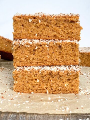 Olive oil coconut lemon bars stack of 3