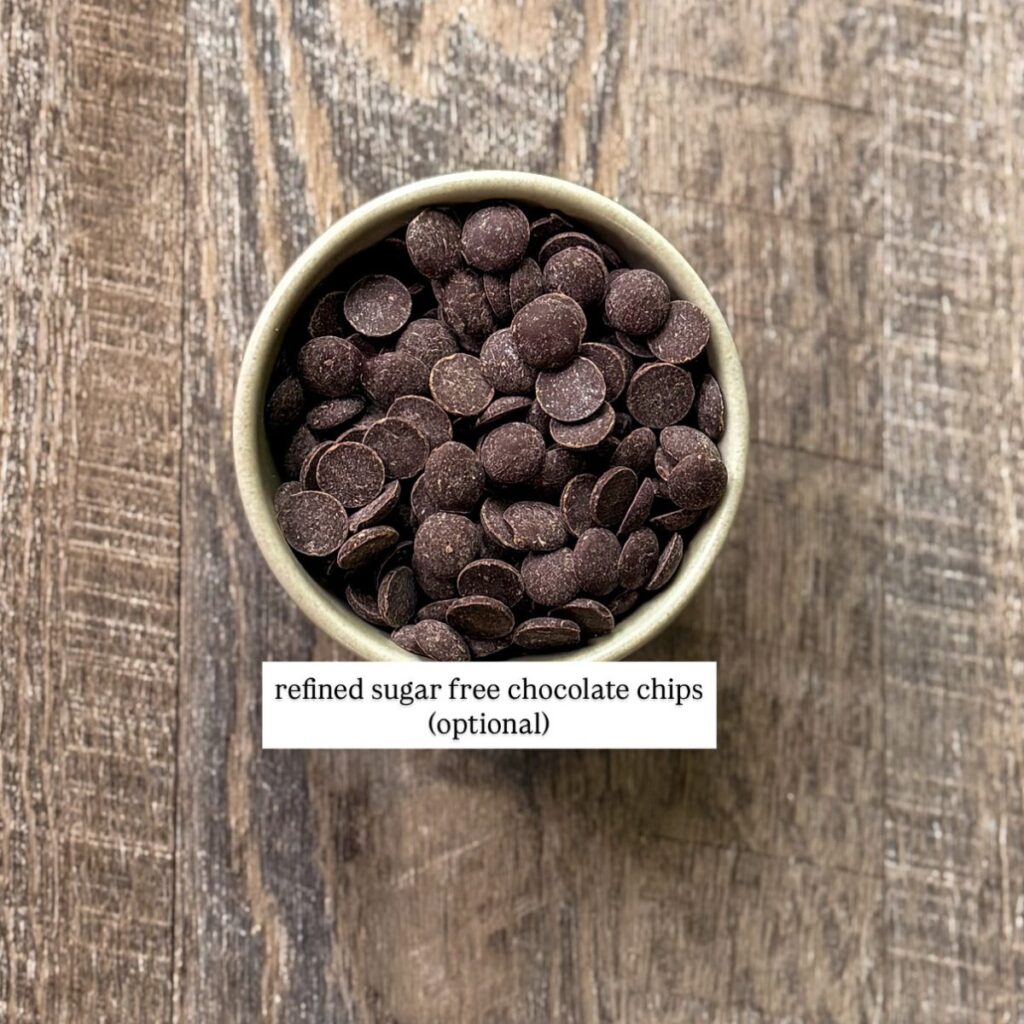 refined sugar free chocolate chips